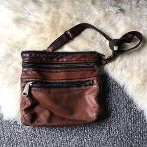 super cute crossbody leather bag
